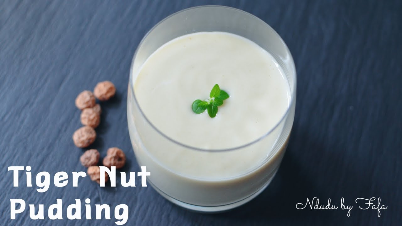 TIGERNUT CUSTARD OR PUDDING // Atadwe Milk ✅ Ndudu by Fafa