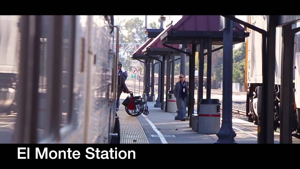Metrolink San Bernardino Line train timelapse