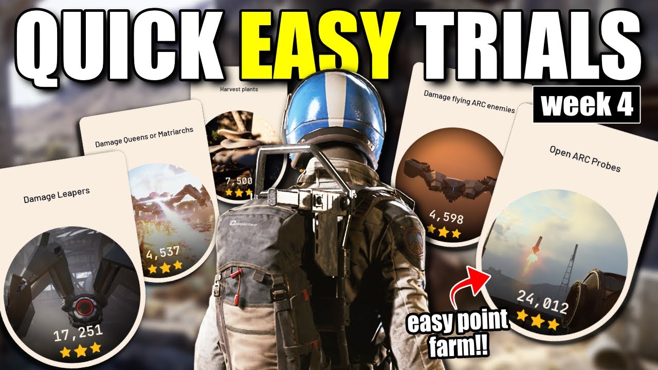 The EASIEST way to get 3 Stars (and point farm) for Trials Week 4 | ARC Raiders