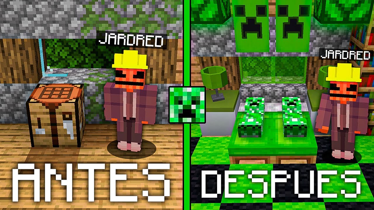 REPAR&Eacute; LA CASA DE UN CREEPER EN MINECRAFT