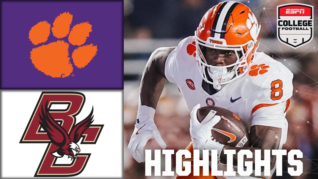 Clemson Tigers vs. Boston College Eagles | Full Game Highlights | ESPN College Football