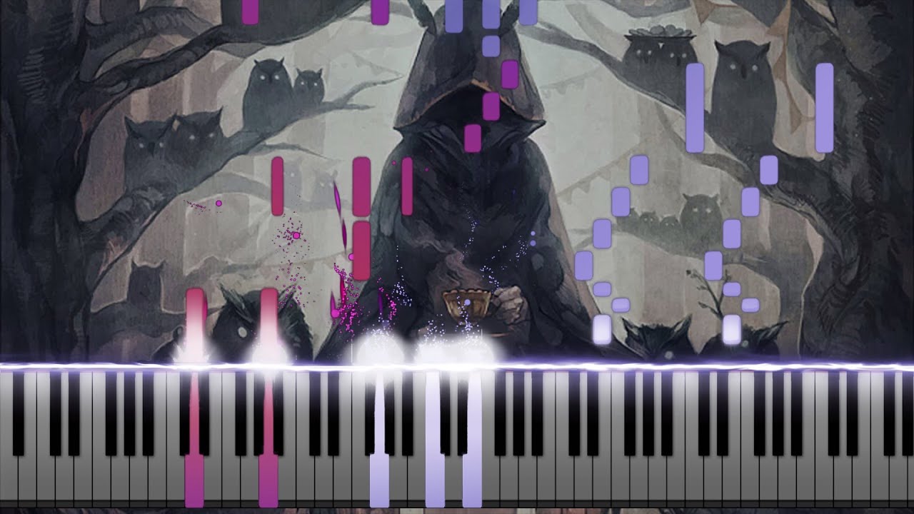 Fukurou「フクロウ」- KOKIA (Piano Synthesia) ~Fukurou ga shiraseru kyaku ga kita to「フクロウが知らせる客が来たと」~