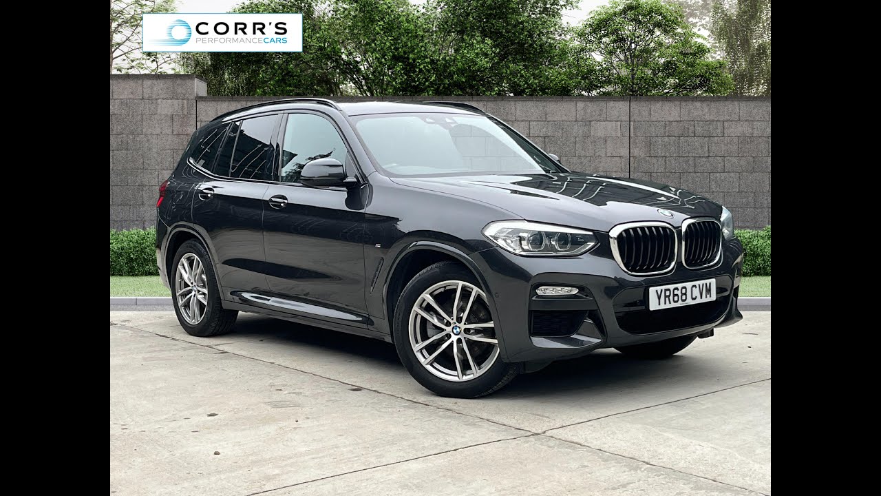 2018 BMW X3 2.0 20d M Sport SUV 5dr Diesel Auto xDrive Euro 6 (s/s) (190 ps)
