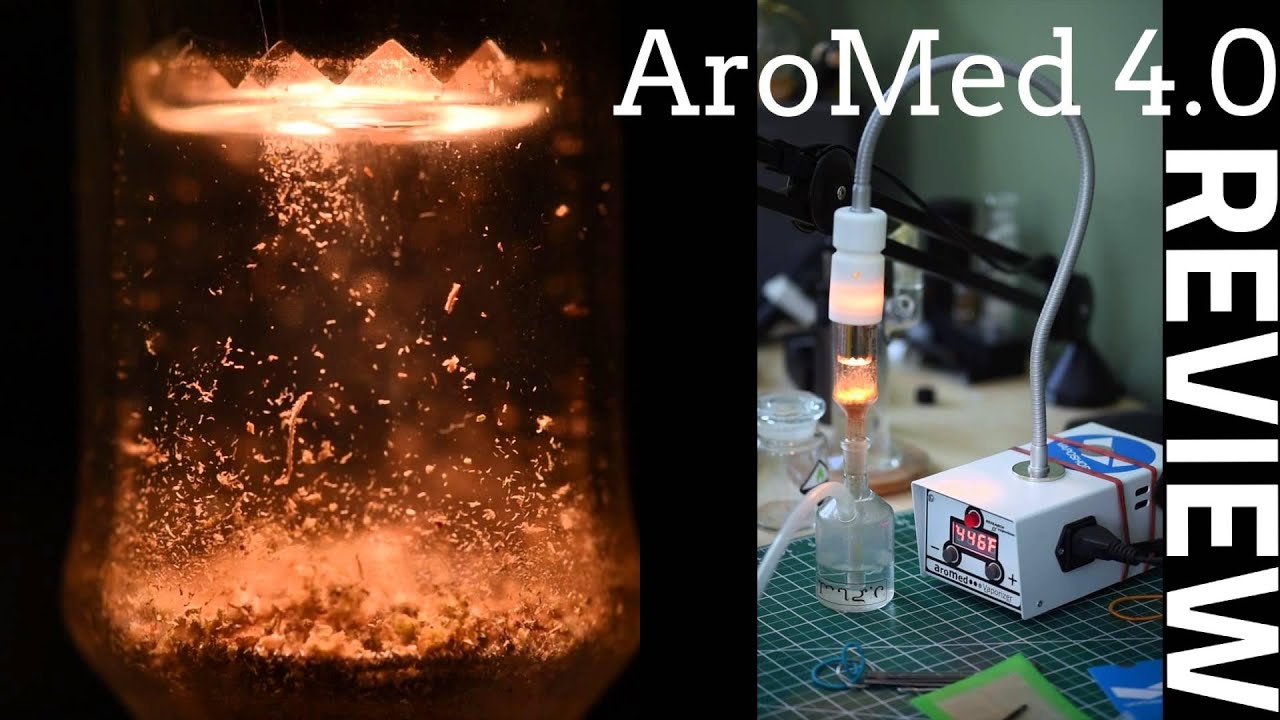 AroMed 4.0 REVIEW & DEMO | Desktop Herb Vaporizer