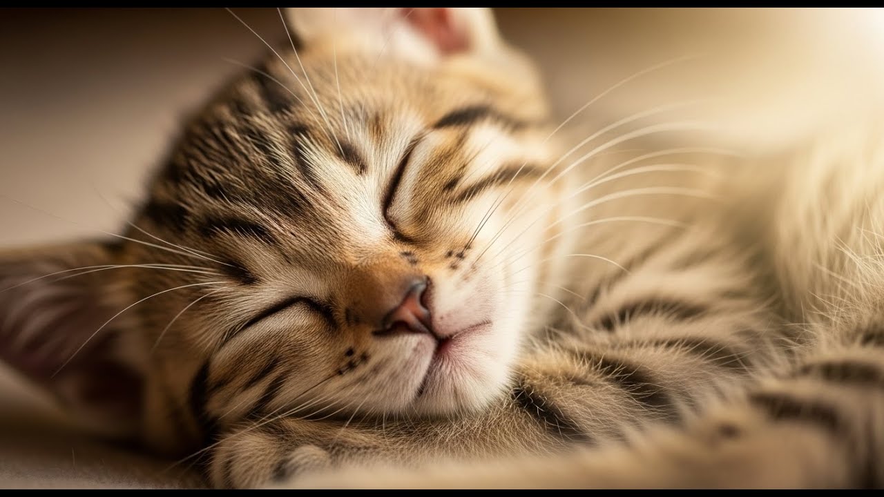 Anxiety Relief Cat Music 🐾 | Peaceful Bedtime Background