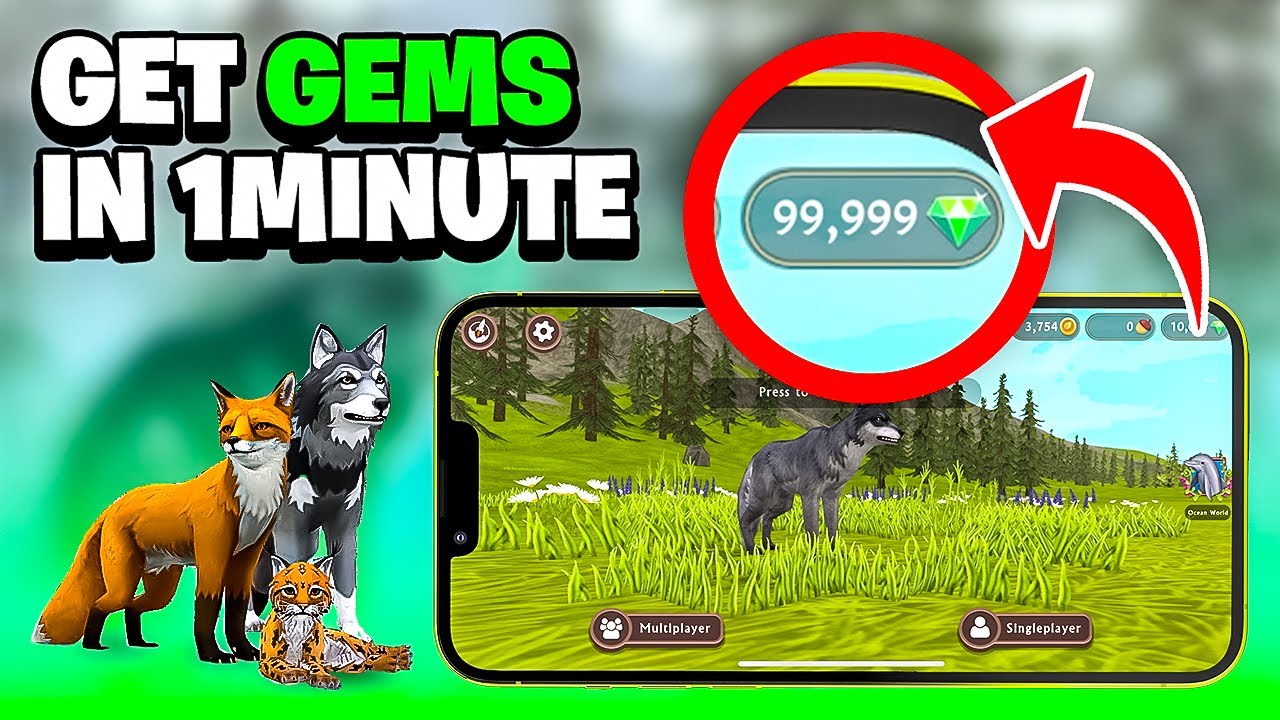 How To Get GEMS in WildCraft FAST 2022 (iOS/Android) WildCraft Gem Codes Glitch!