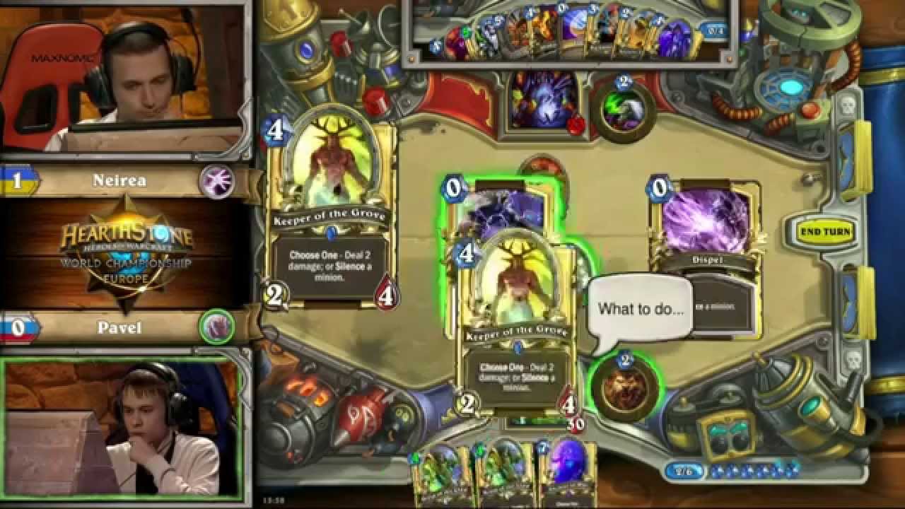 Neirea vs Pavel Hearthstone European Championship Praga 2015