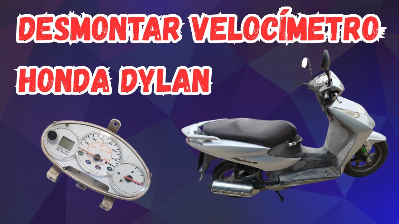 Cómo desmontar el velocímetro de una Honda Dylan