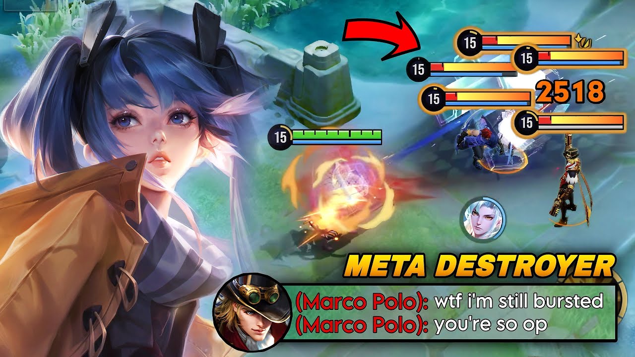 TOP 1 CHINA LADY SUN DESTROYING META COMBO MARCO YARIA WITHOUT A SWEAT! | LADY SUN BUILD & ARCANA