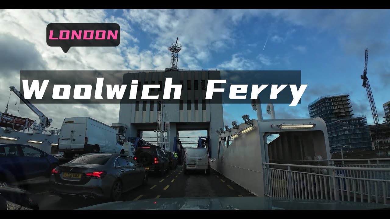 Woolwich Ferry: Free River Thames Crossing | South to North London Drive