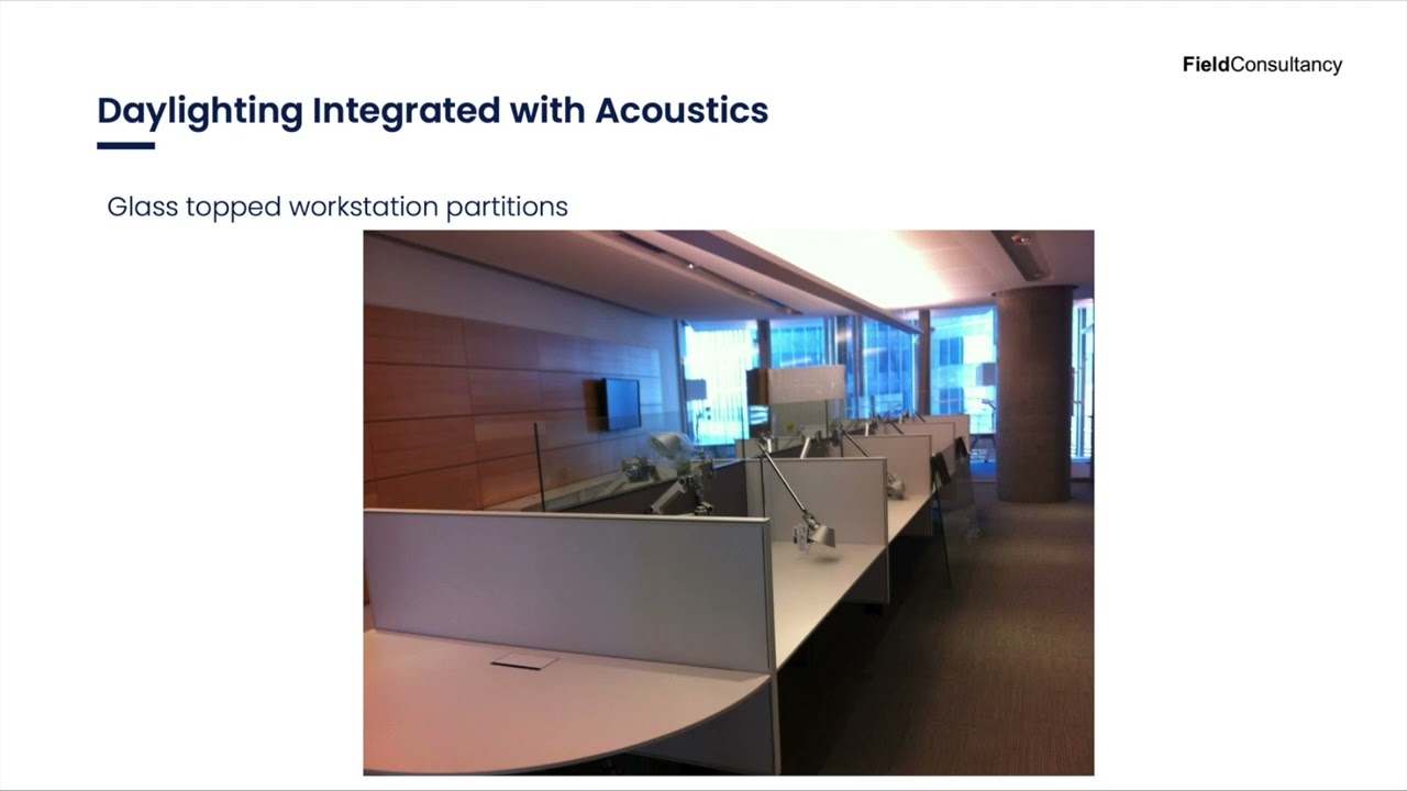 2-11 Daylighting and acoustics