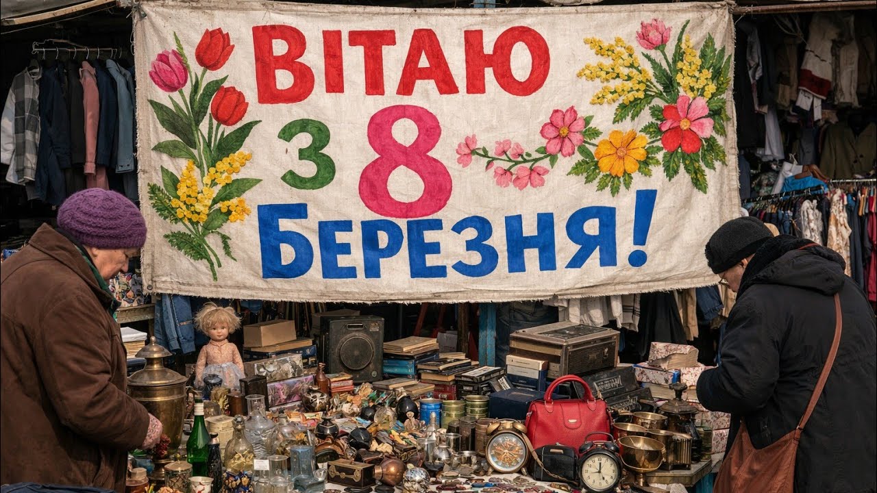 Барахолка Дарниця: святкові знахідки до 8 Березня.