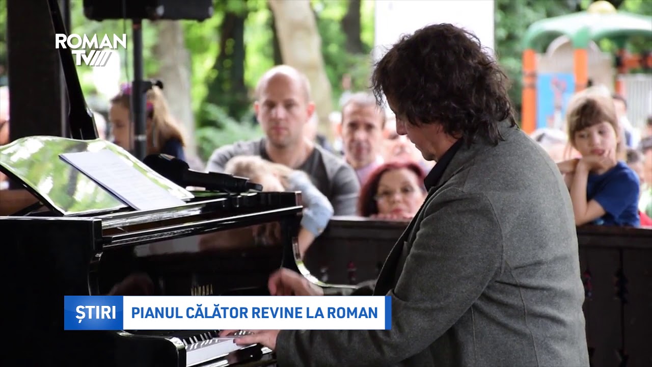 Pianul călător revine la Roman