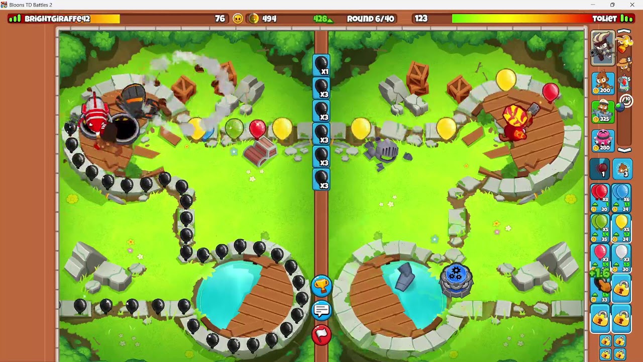 BTD battles and chill