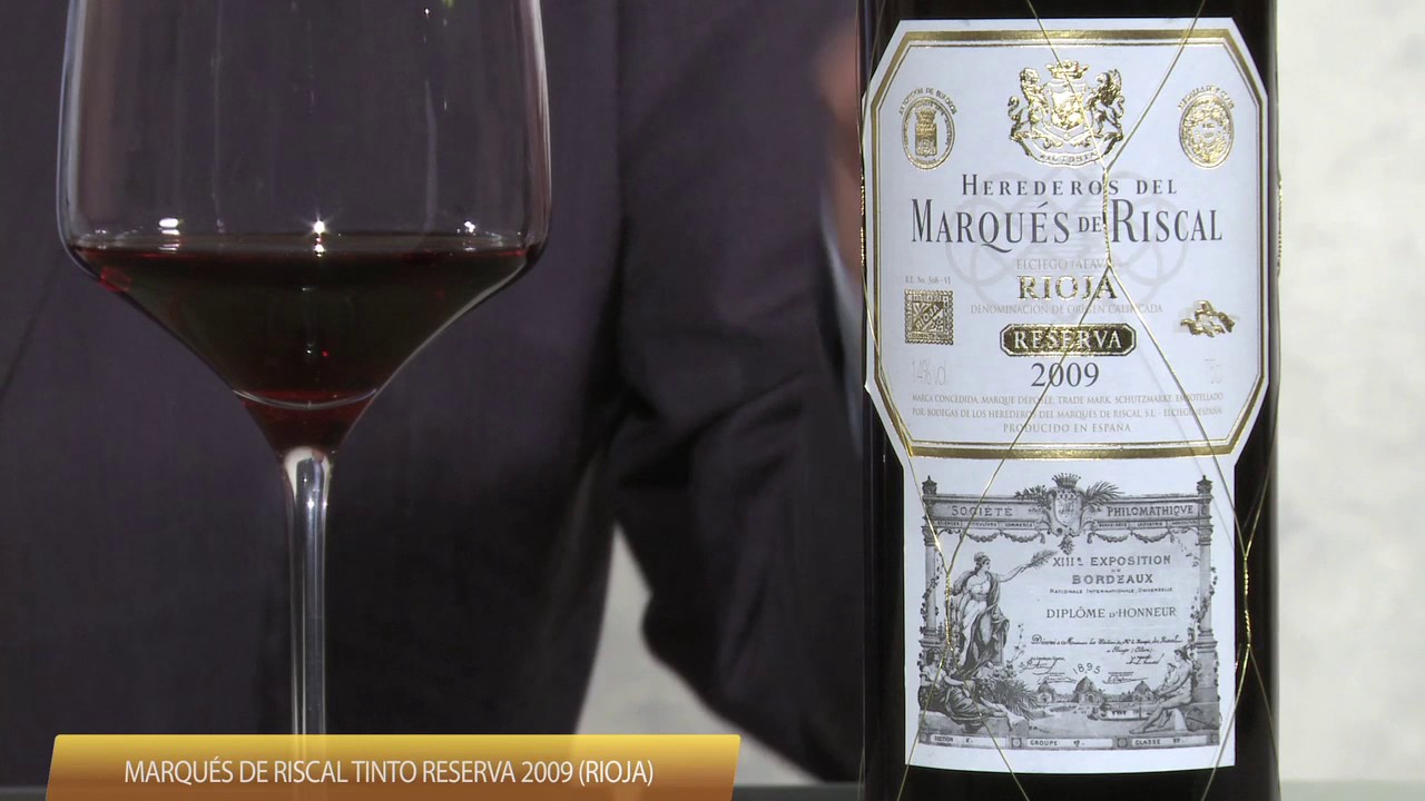 MARQUÉS DE RISCAL TINTO RESERVA 2009 RIOJA
