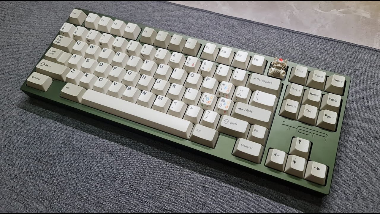 TGR x SM SHI - MX2A Brown - Typing Test #typingtest #customkeyboard #mechanicalkeyboard #asmr
