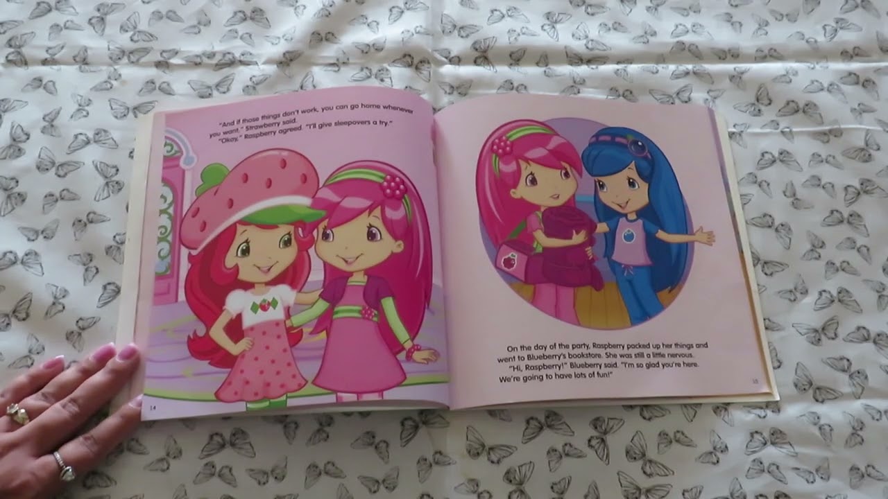 STRAWBERRY SHORTCAKE MY FIRST SLEEPOVER READ ALOUD
