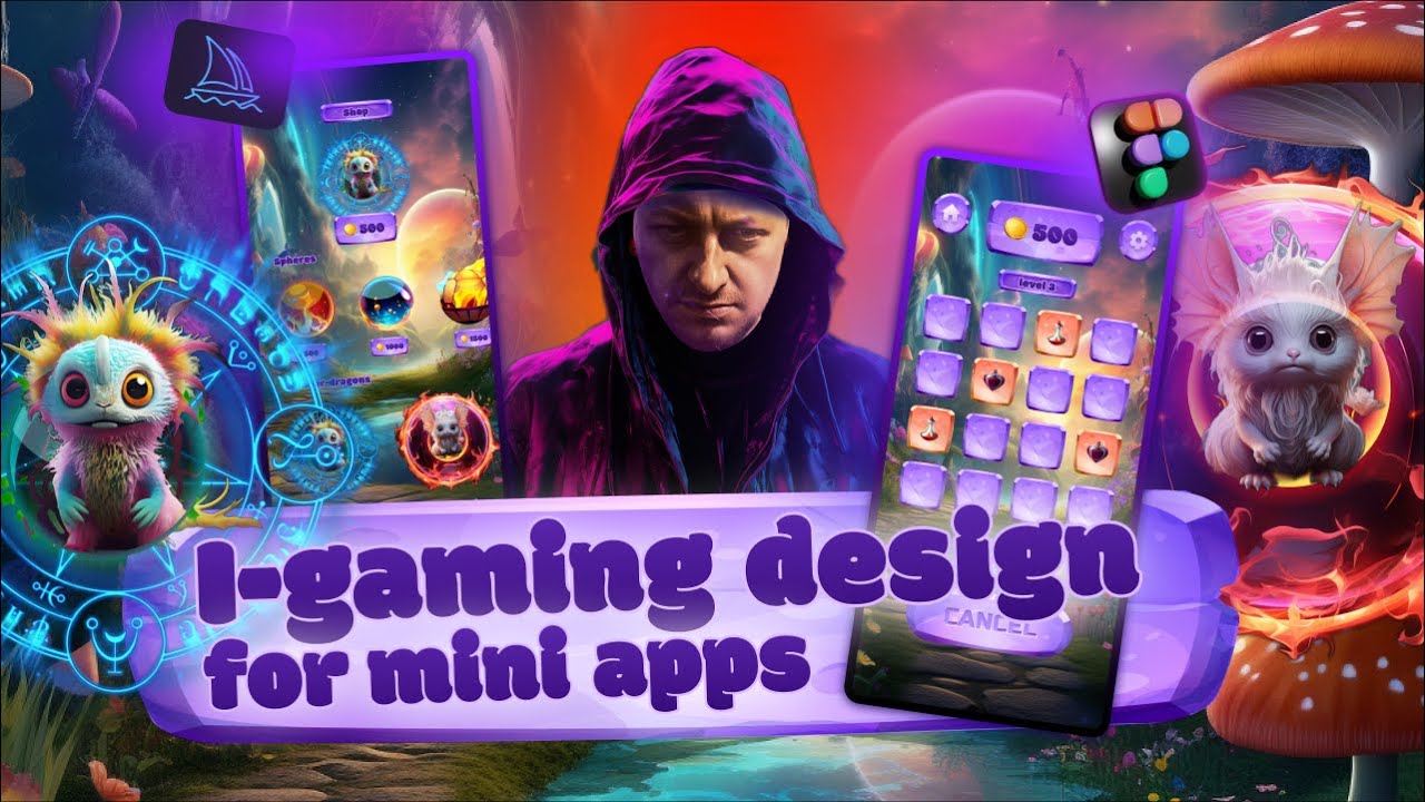 I-gaming design for mini Apps in Figma. | Figma Stream