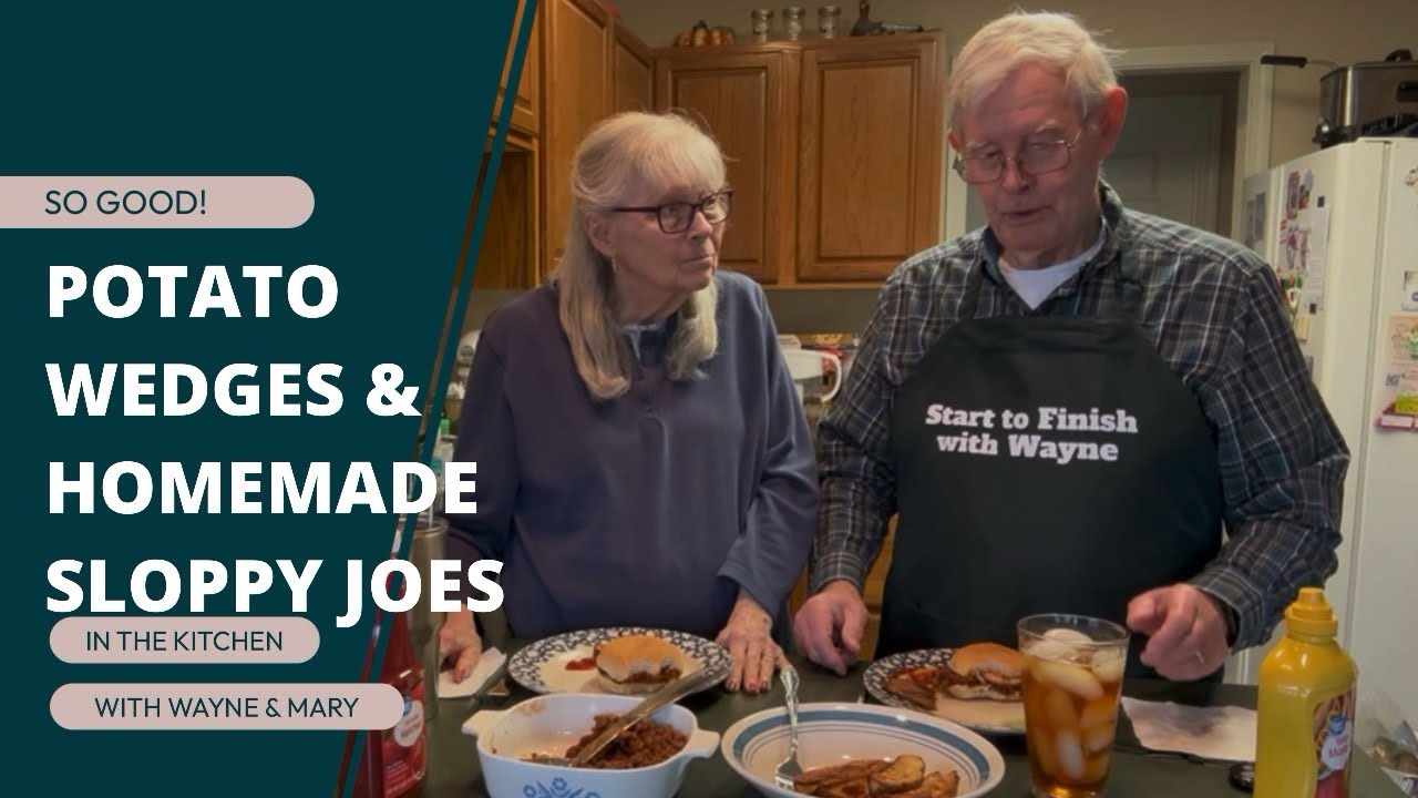 POTATO WEDGES & SLOPPY JOE&rsquo;S | EASY LUNCH FOR TWO