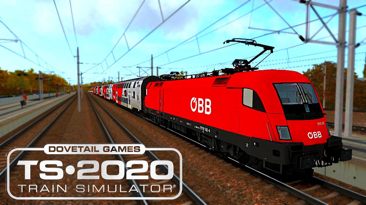 Ein Doppelstockzug Richtung Wien | Train Simulator 2020 | virtuelle Führerstandsmitfahrt