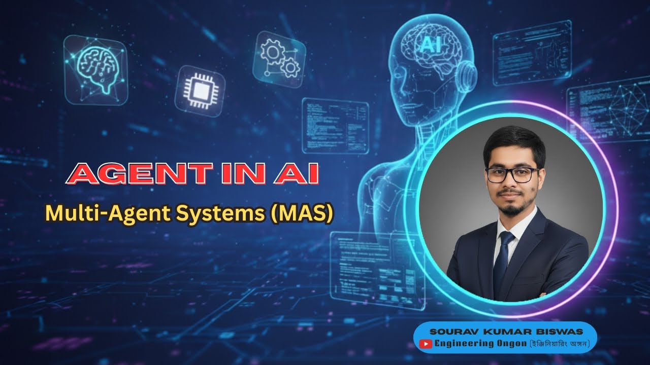 Multi-Agent Systems in AI | Cooperative, Competitive & Mixed Agents Explained in Bangla
