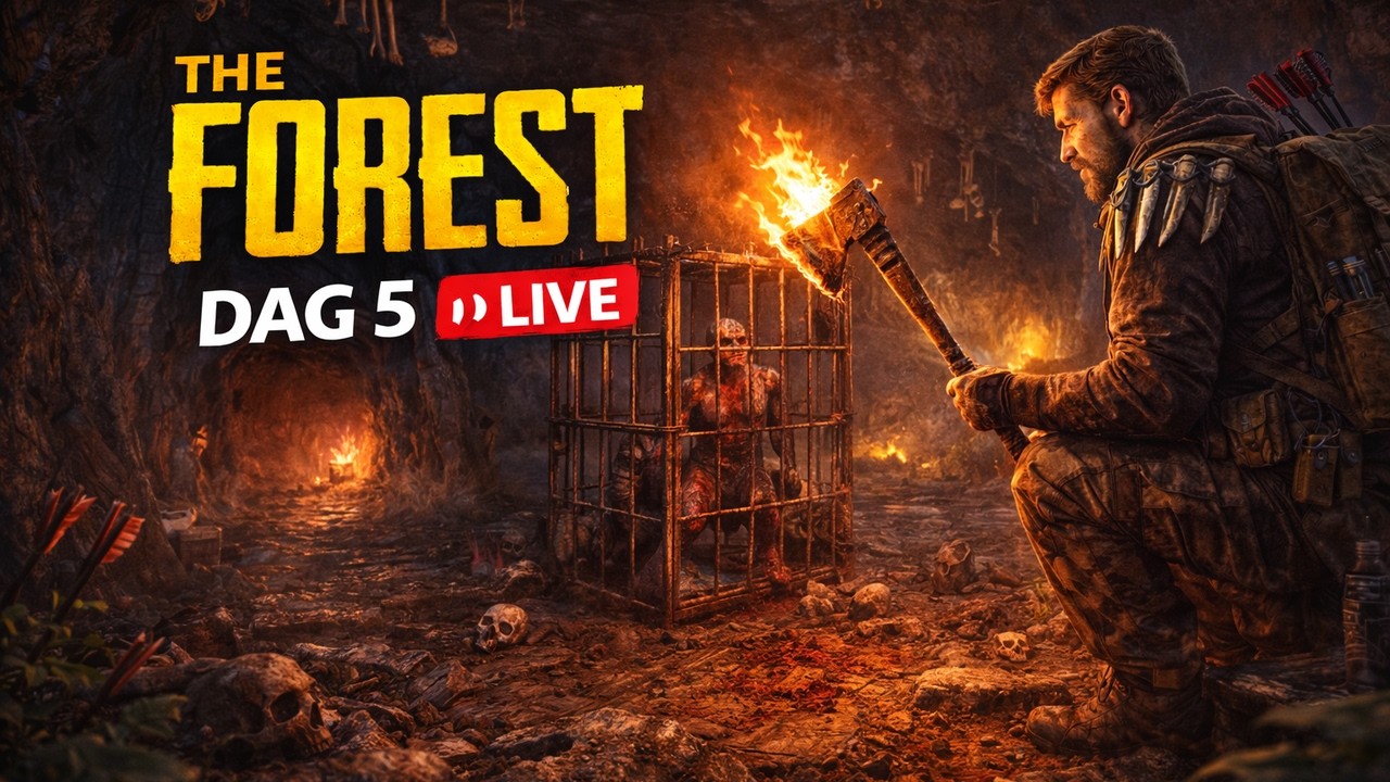 🔴 The Forest LIVE [Dag 5]