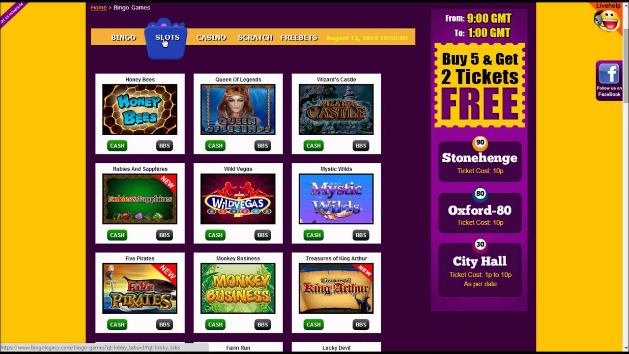 Bingo Legacy Review - Bingosites tv