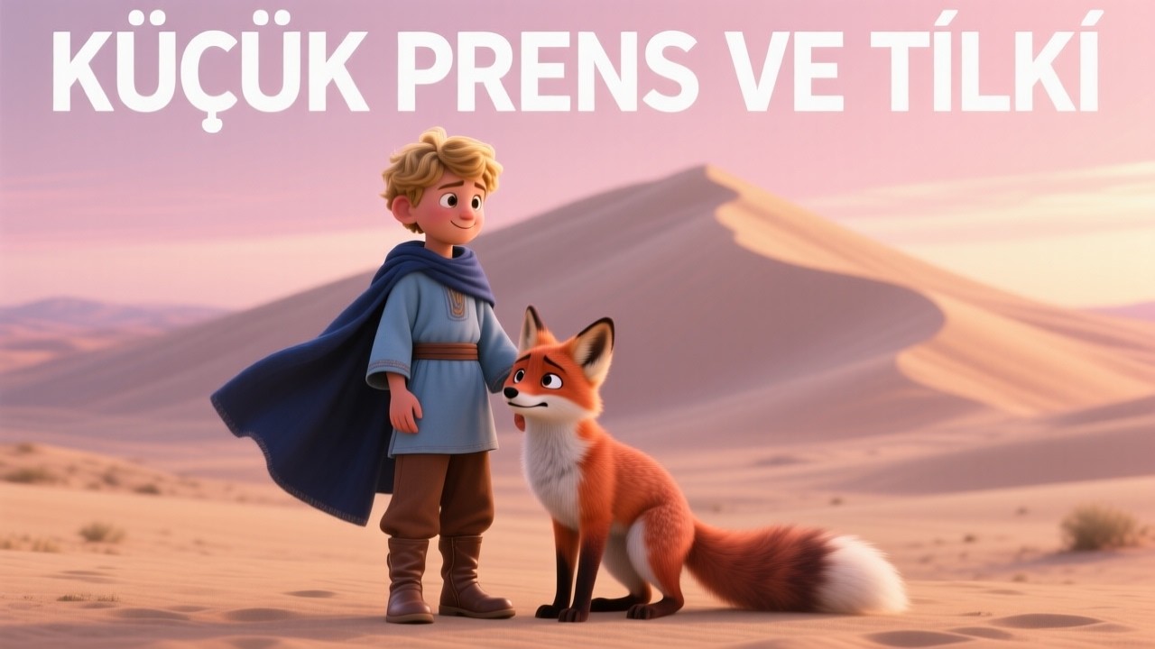 Küçük Prens ve Düşen Yıldız ⭐ | Cesaret ve Dostluk Masalı (Çocuklar İçin)