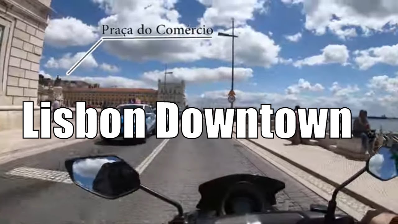 LISBON - downtown and center (Motorcycle)