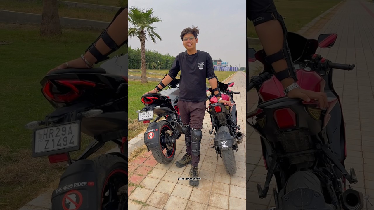 Apache RR vs R15 Exhaust ￼sount test😱 #shorts #apacherr #r15 #akrapovic #exhaustsound #viralshorts