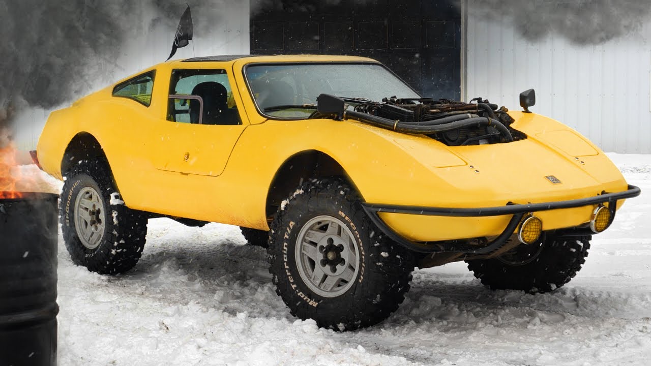 Apocalypse Ready! Bradley GT Kit Car Turned 4x4 Toyota Truck Offroader