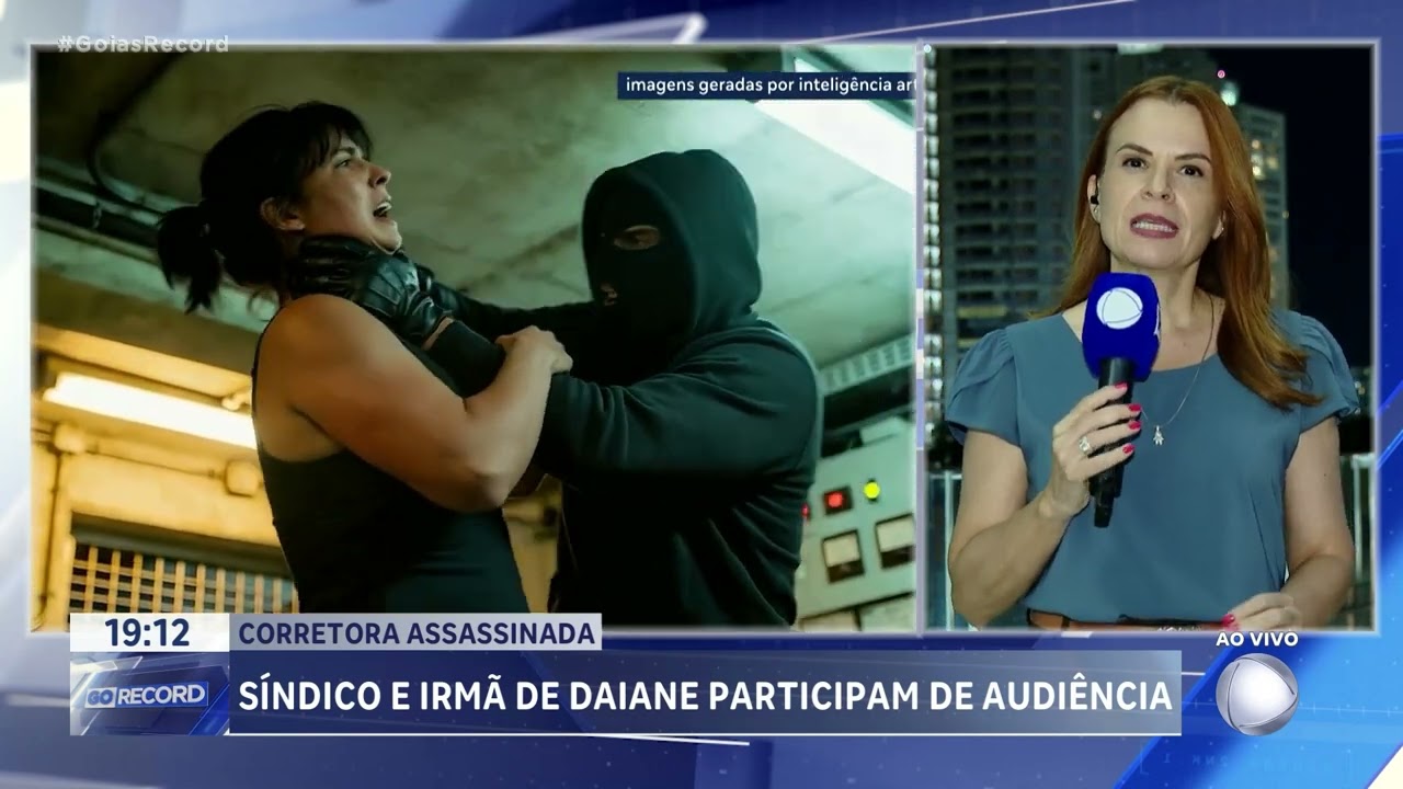 Irmã de corretora morta fica frente a frente com suspeito em audiência