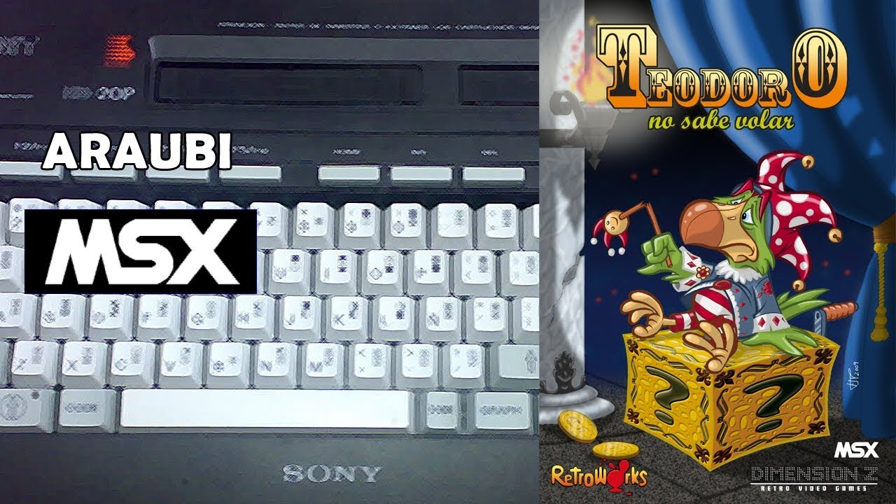 Teodoro no sabe volar (Retroworks, 2012) MSX [702] Walkthrough