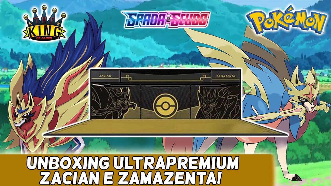 Pokémon - Alla riscoperta della Ultrapremium di Spada e Scudo Zacian e Zamazenta! Unboxing!