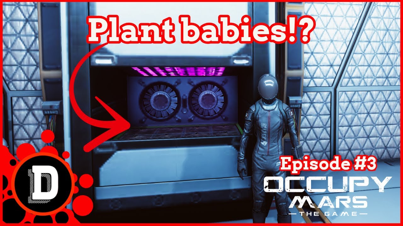 Prepping for my first PLANT BABIES! [S3 E3] Occupy Mars: The Game