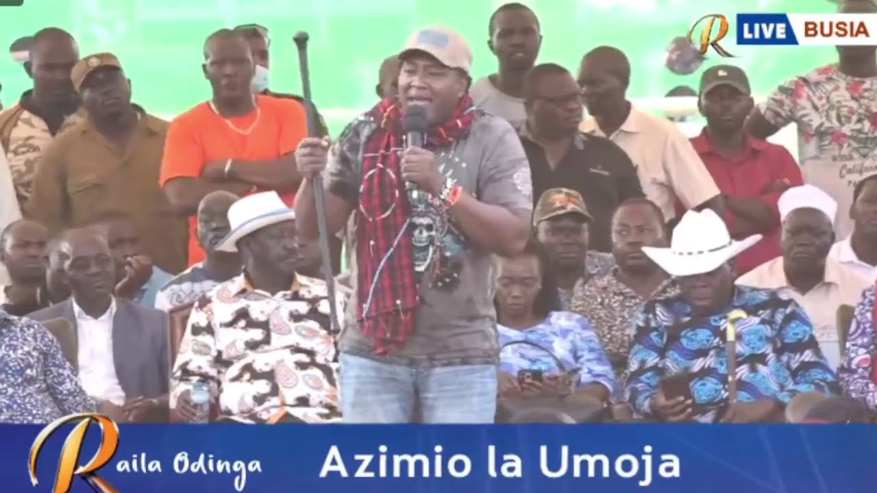 SENATOR LEDAMA SENDS A WARNING TO PRESIDENT RUTO AT BUSIA AZIMIO RALLY