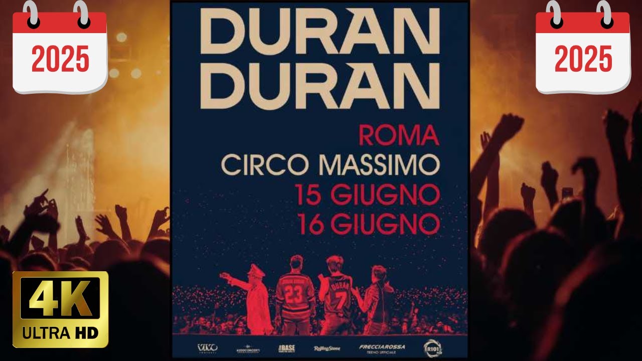 DURAN DURAN-FULL CONCERT - ROMA CIRCO MASSIMO 16-06-2025