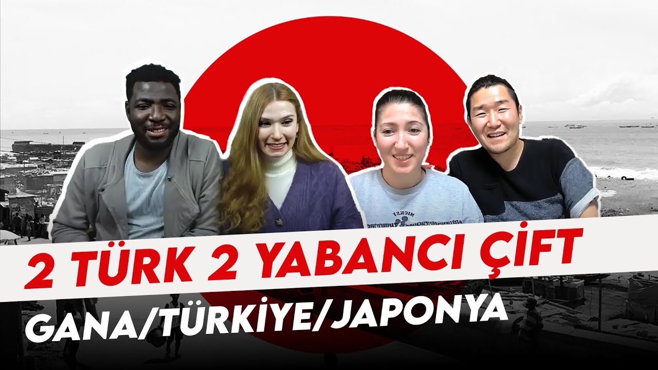 2 Türk 2 yabanci Çift ⑤ Gana