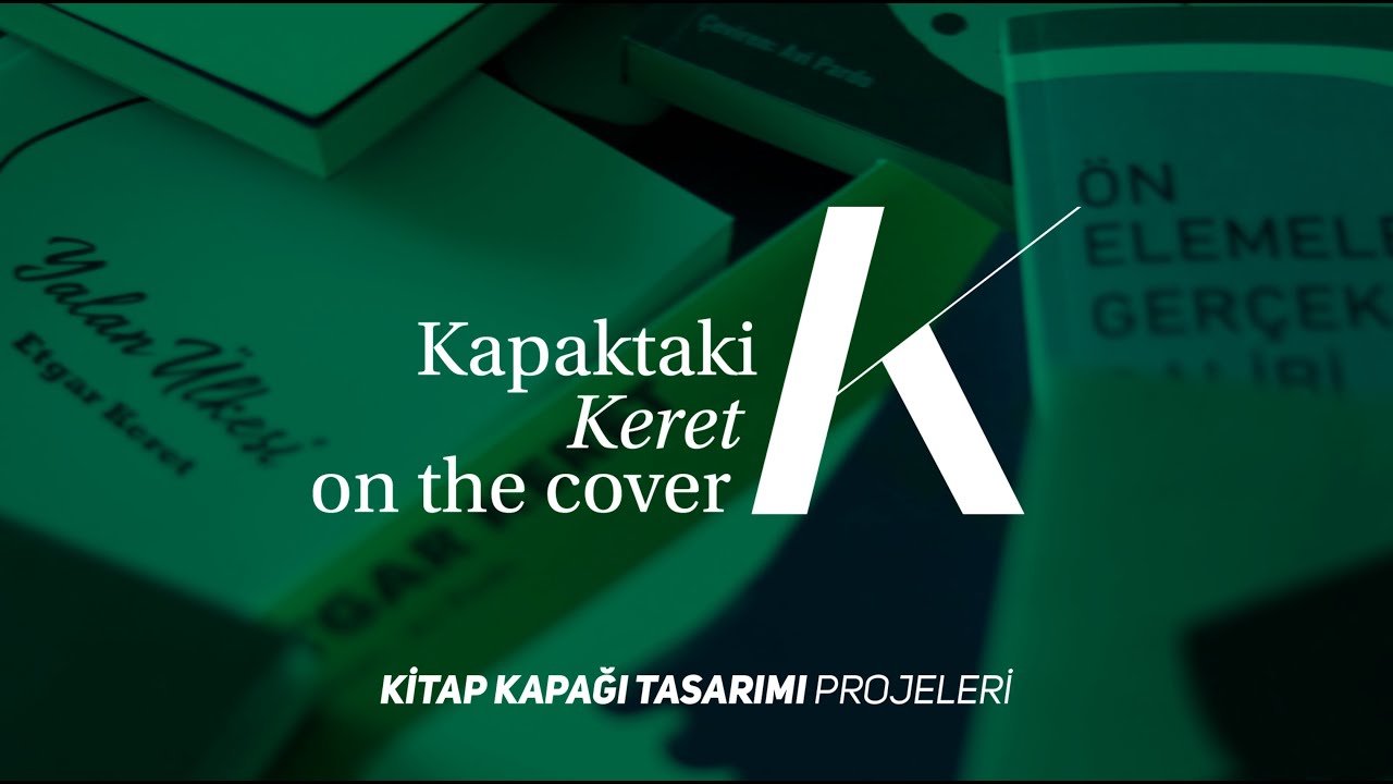 Kapaktaki Keret: Kitap Kapağı Tasarımı Projeleri (Tanıtım Videosu)