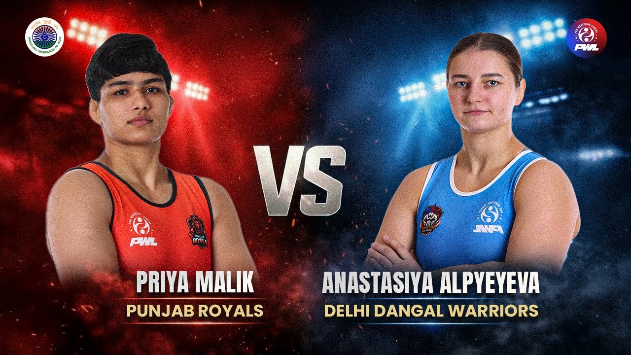 Priya Malik vs Anastasiya Alpyeyeva | 76 KG | Clean 2–0 Win 🔥 | Day 15 Match 1 | PWL 2026 #pwl2026