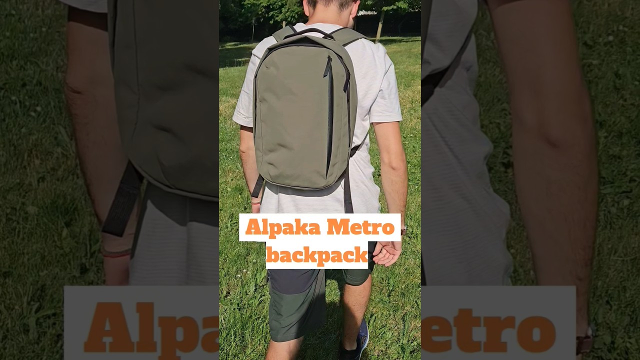 Alpaka Metro Backpack 12L in Axogrid Green #alpakagear #axogrid