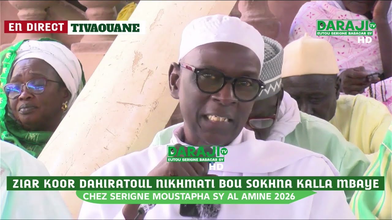 Discours S.babacar Sy Cissé Ziar Koor Dahiratoul Nikhmati Bou S.kalla Mbaye 2026