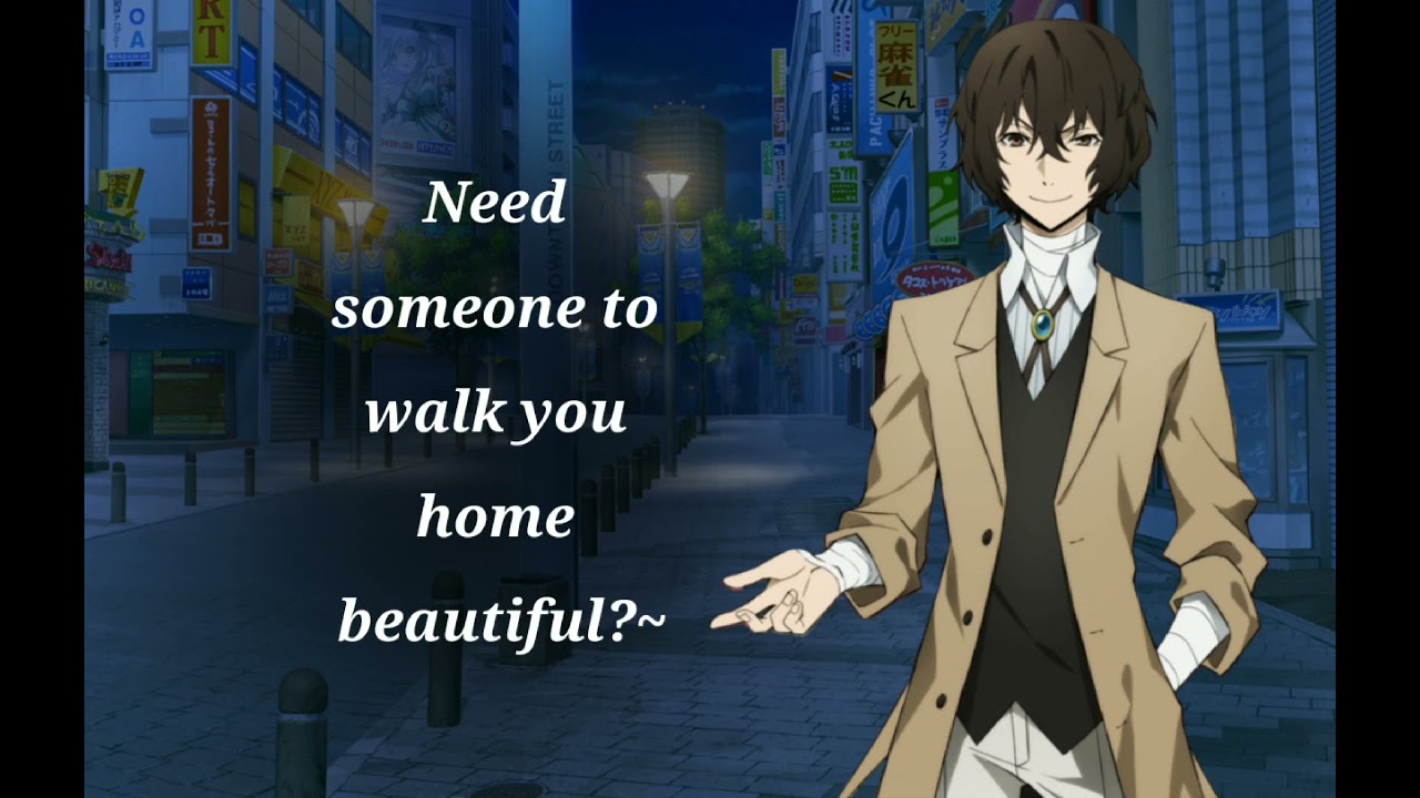 Dazai Osamu walks you home!! | Dazai x Listener ASMR (MTA)