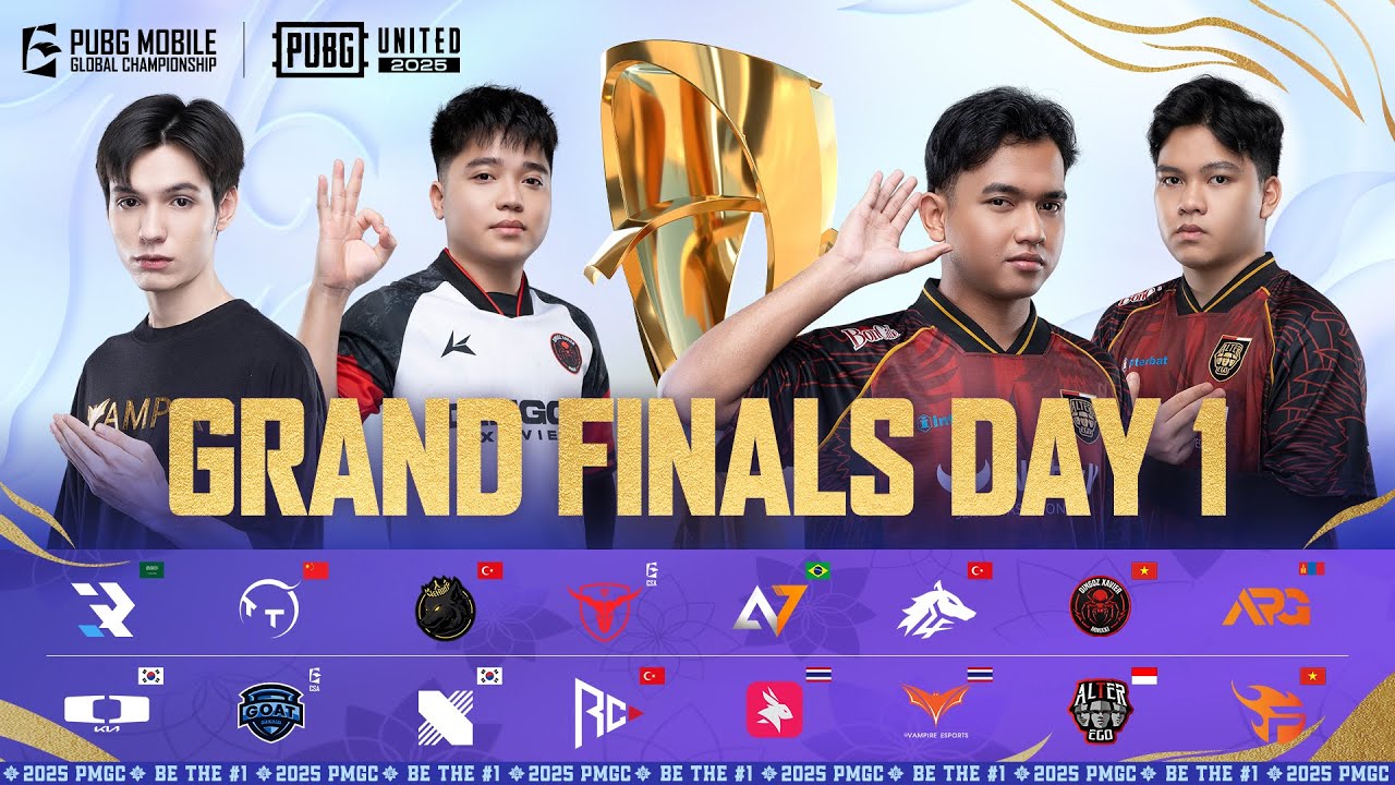 [ID] 2025 PMGC Grand Finals | Day 1 | PUBG MOBILE Global Championship