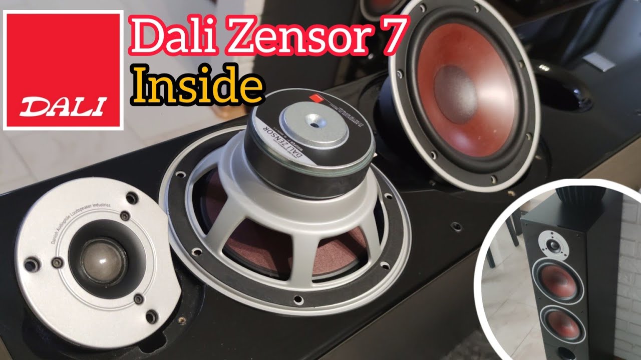 Dali Zensor 7 inside | Dali Zensor 7 zwrotnica | Dali Zensor 7 wnetrze |
