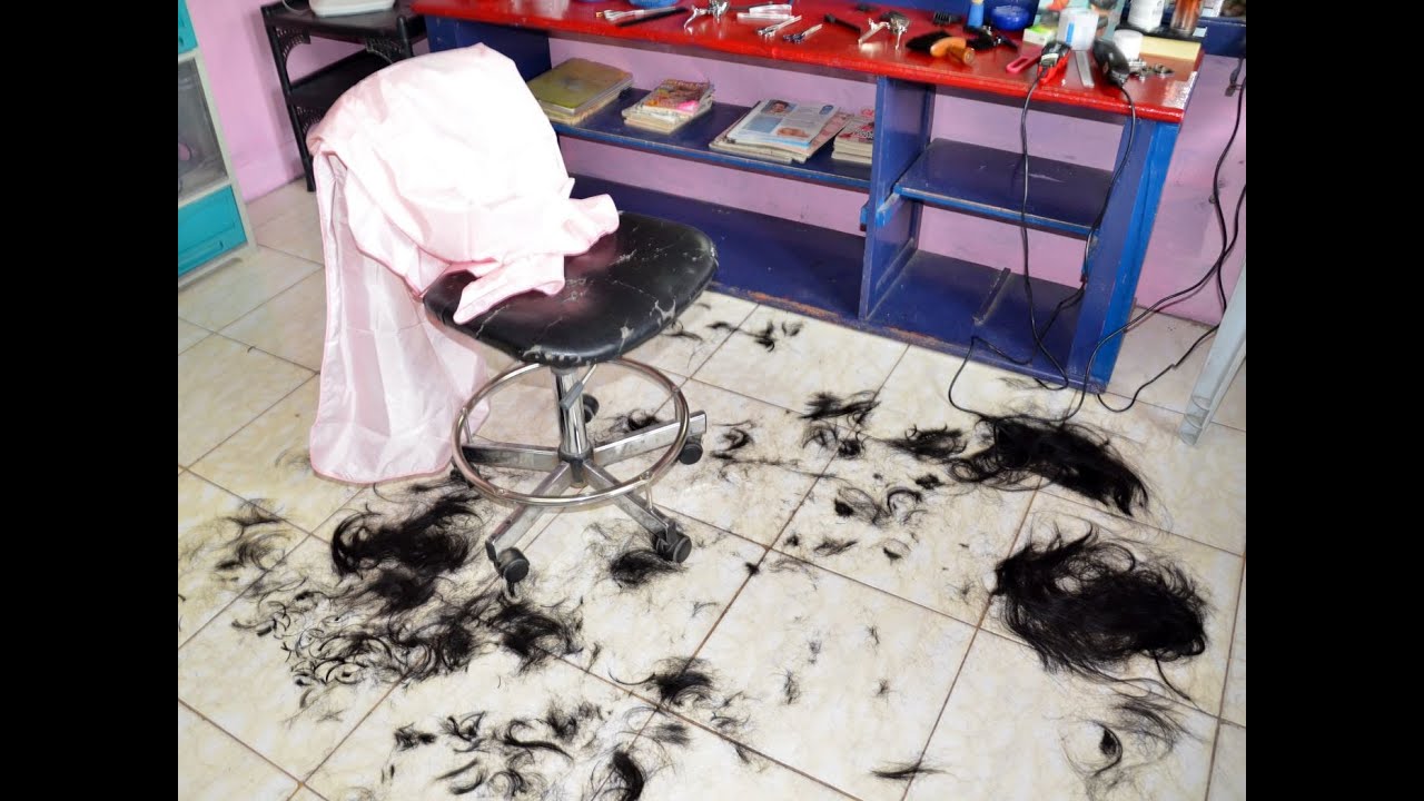 Evelyn headshave full vid