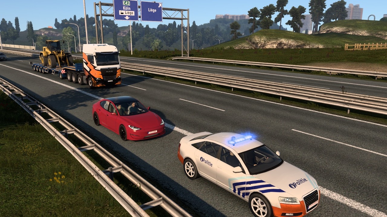 ETS2 - Episode 121 - Nice, France to Evora, Portugal Part 5 - Exploring Valladolid