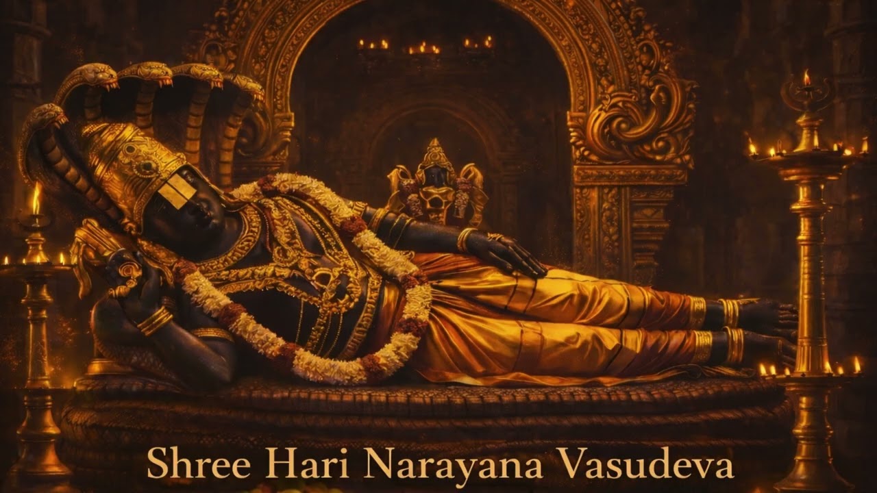 Shree Hari Narayana Vasudeva | Divine Vishnu Bhajan | Ananta Shayana 