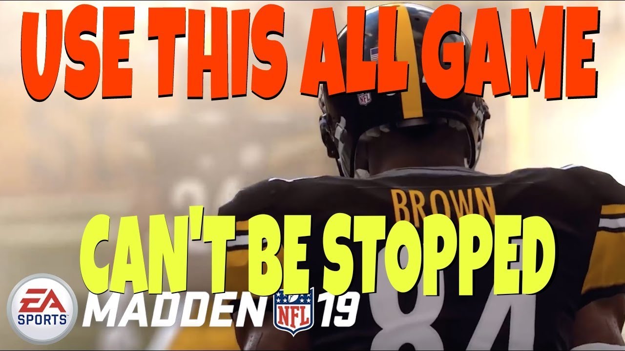 NO DEFENSE FOR THIS! UNSTOPPABLE MONEY PLAY SCHEME THAT YOU CAN RUN ALL GAME! MADDEN 19 TIPS