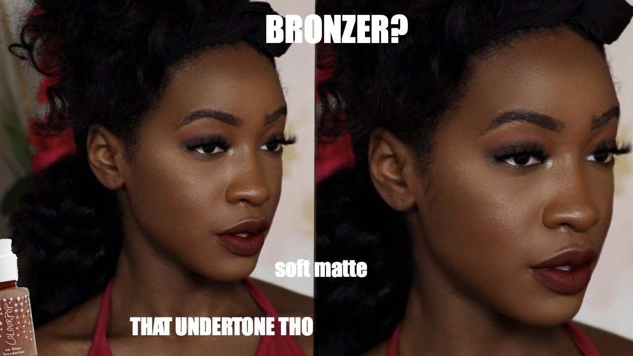 Colourpop No Filter Foundation | Review + Full Face of One Brand Tutorial